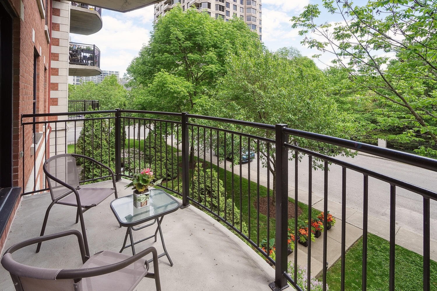 Balcony - 211-2 Place Des Jardins-Des-Vosges, Montréal (Verdun/Île-Des-Soeurs), QC - Outdoor With Balcony With Exterior