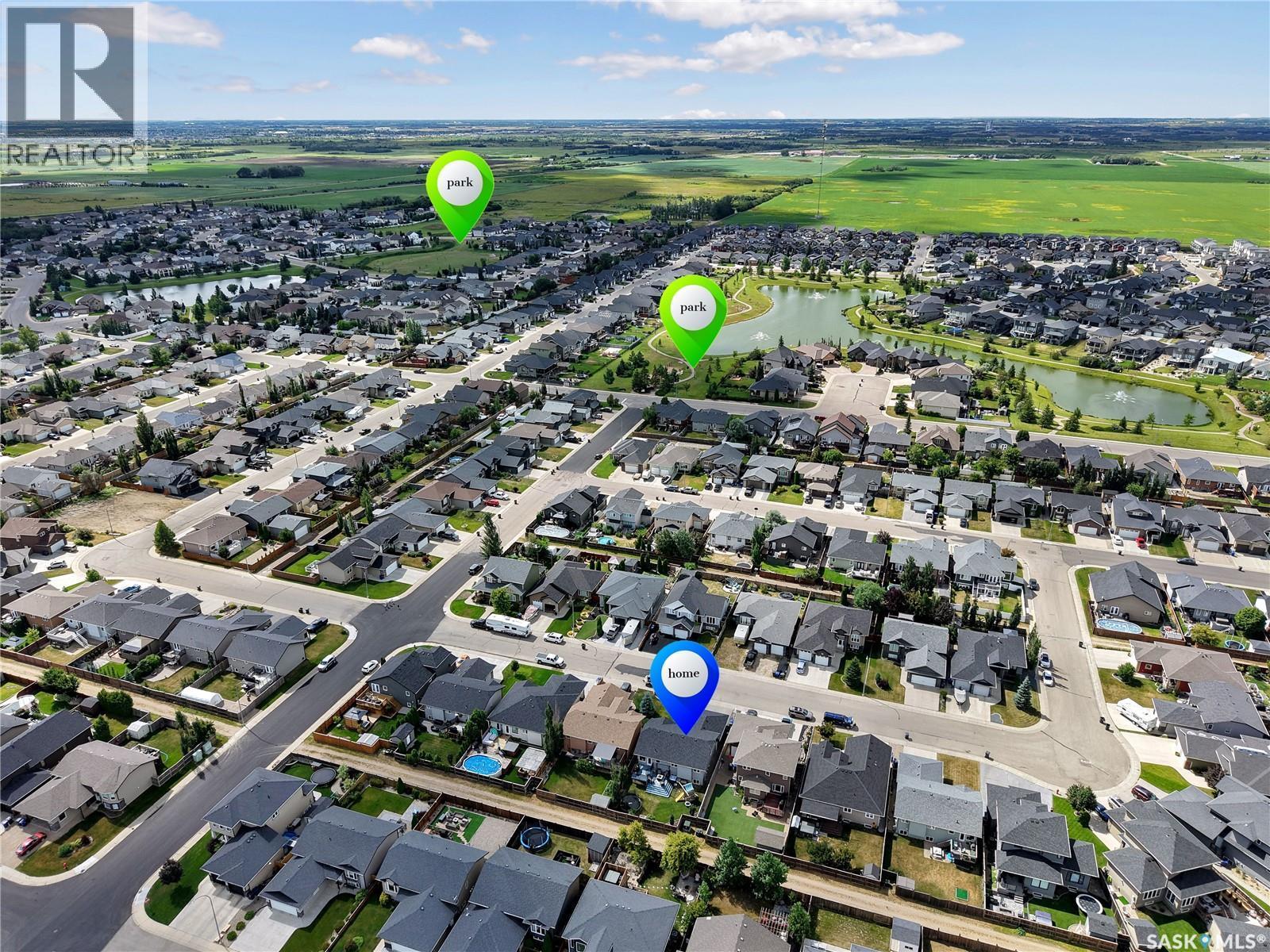 710 Redwood Crescent, Warman, SK - Outdoor With View