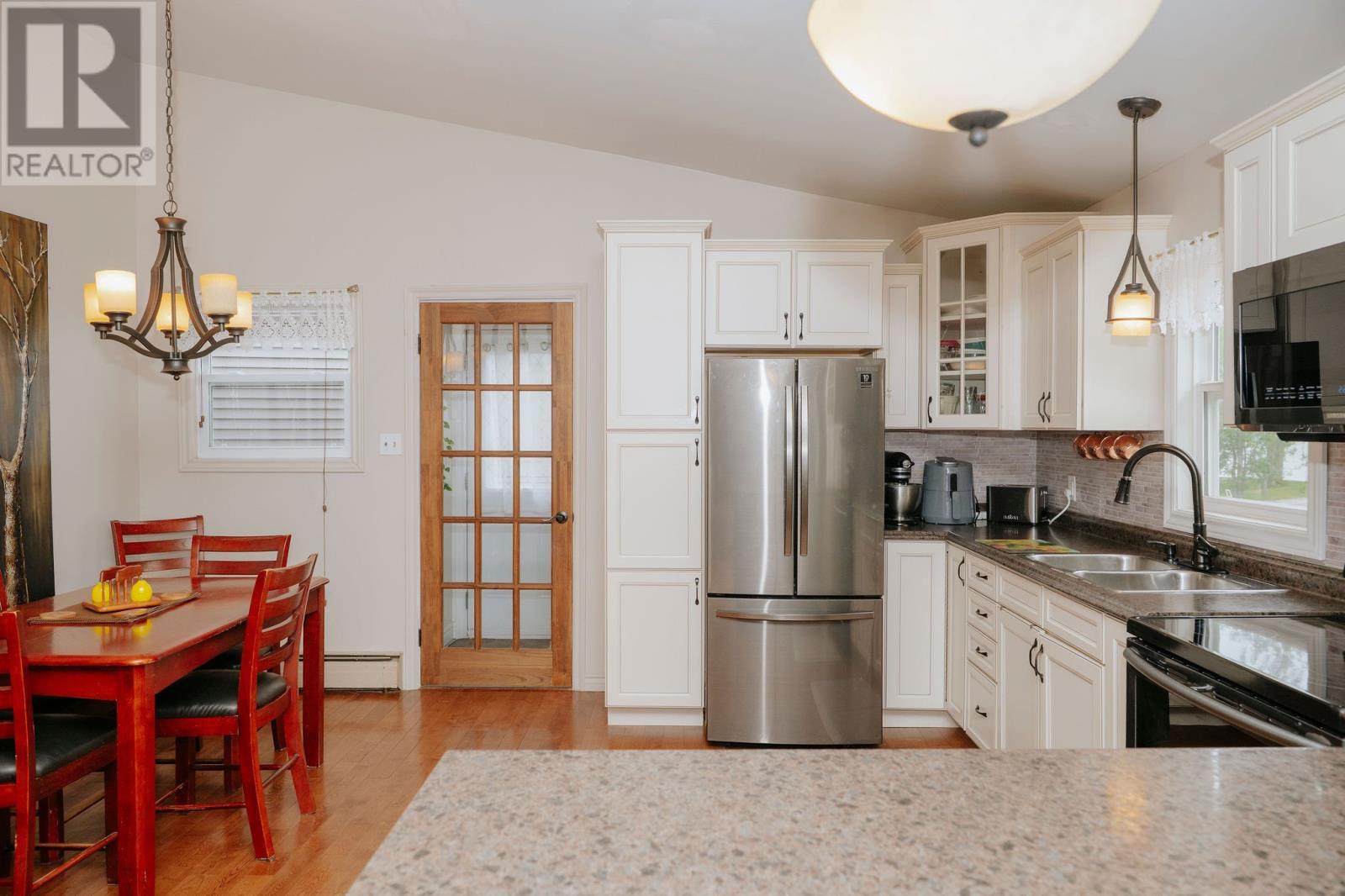 58 Byrd Avenue, Gander, NL - Indoor Photo Showing Kitchen With Double Sink
