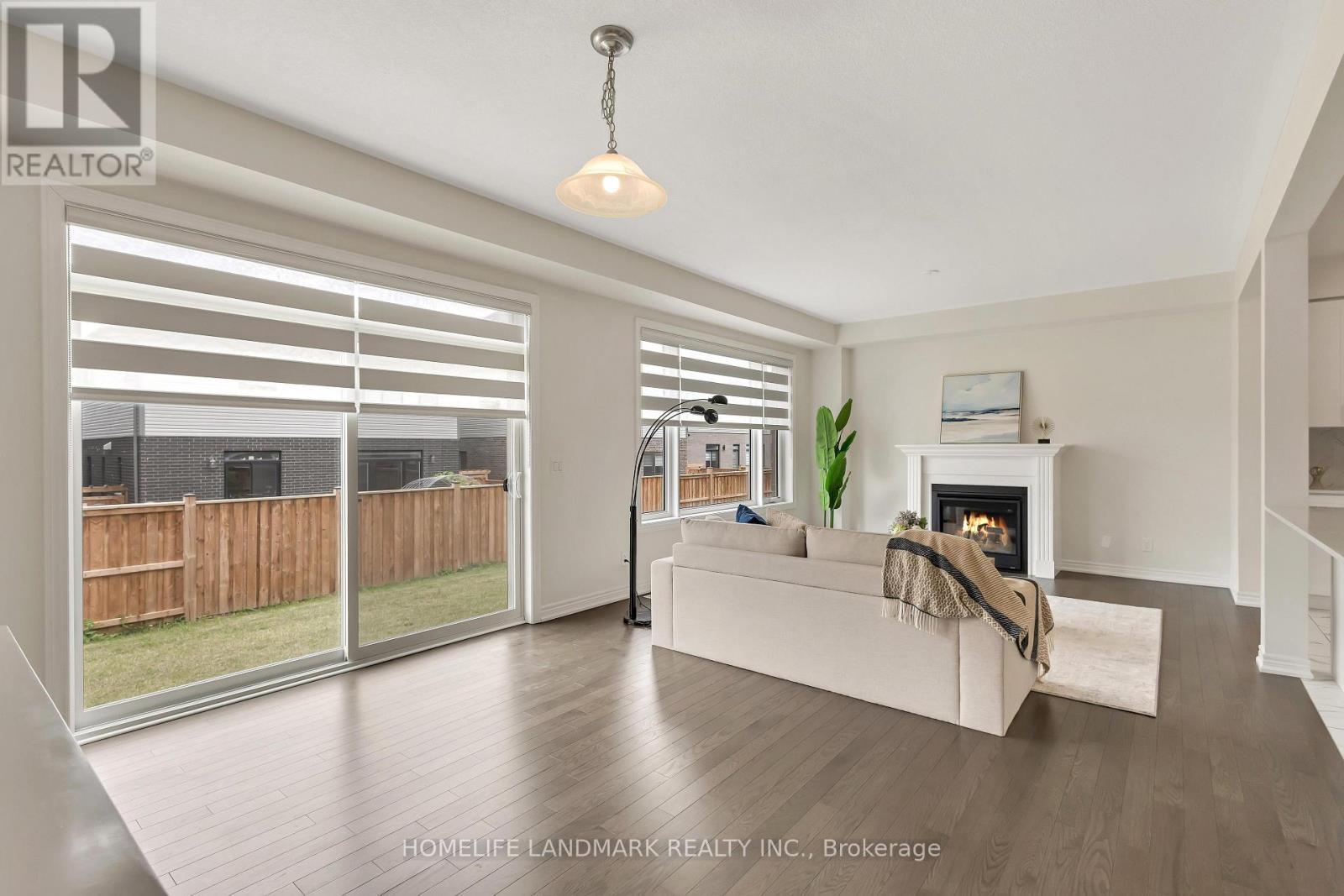 285 Broadacre Drive, Kitchener, ON - Indoor With Fireplace