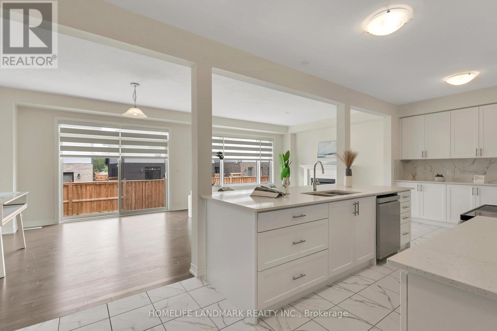 285 Broadacre Drive, Kitchener, ON - Indoor Photo Showing Kitchen With Double Sink