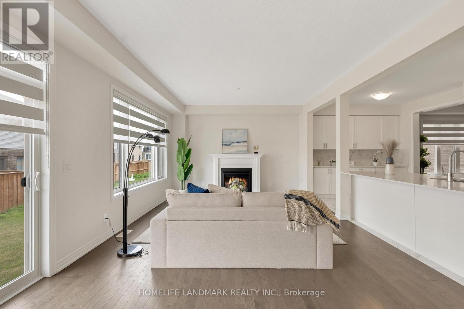 285 Broadacre Drive, Kitchener, ON - Indoor With Fireplace