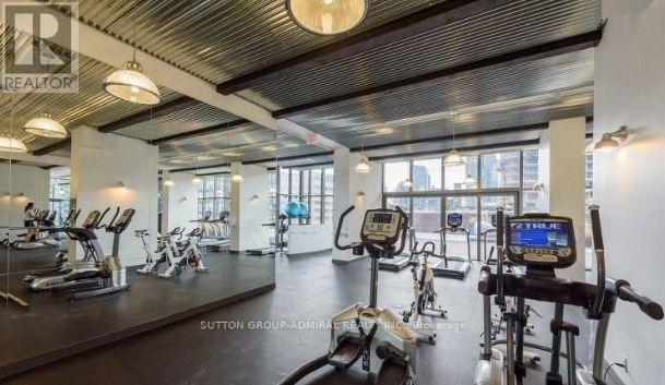 Gym - 1605 - 5 St Joseph Street, Toronto, ON - Indoor Photo Showing Gym Room