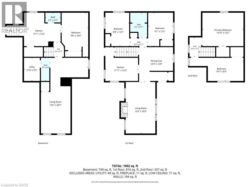 Floor plans - 481 Upper Gage Avenue, Hamilton, ON - Other