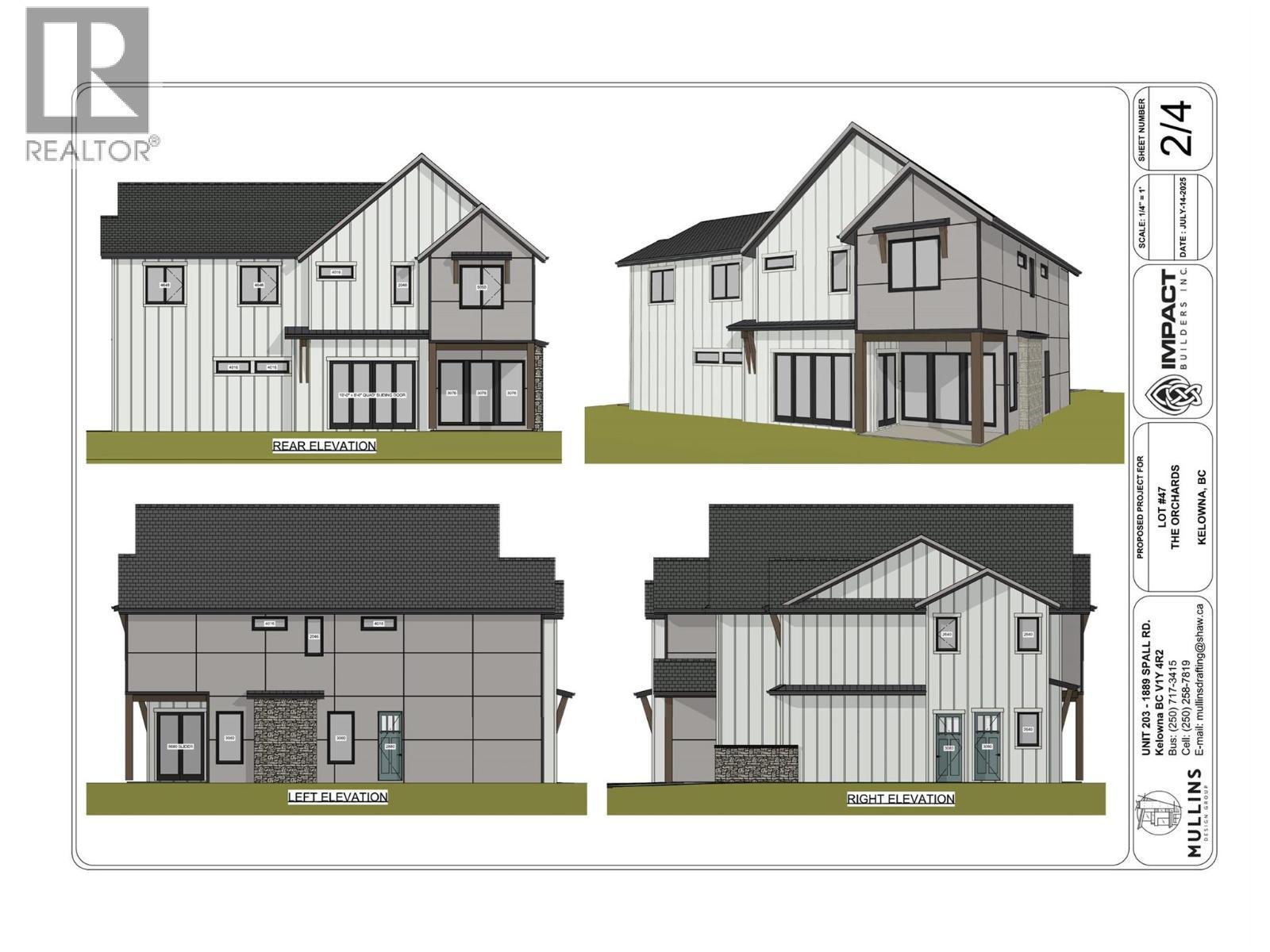 Rendering - 900 Bull Crescent, Kelowna, BC