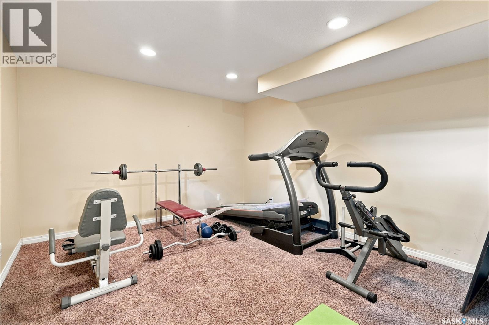 30 Roborecki Terrace, Saskatoon, SK - Indoor Photo Showing Gym Room