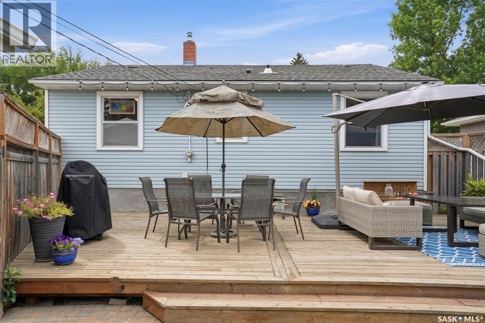 1125 2Nd Street E, Saskatoon, SK - Outdoor With Deck Patio Veranda With Exterior