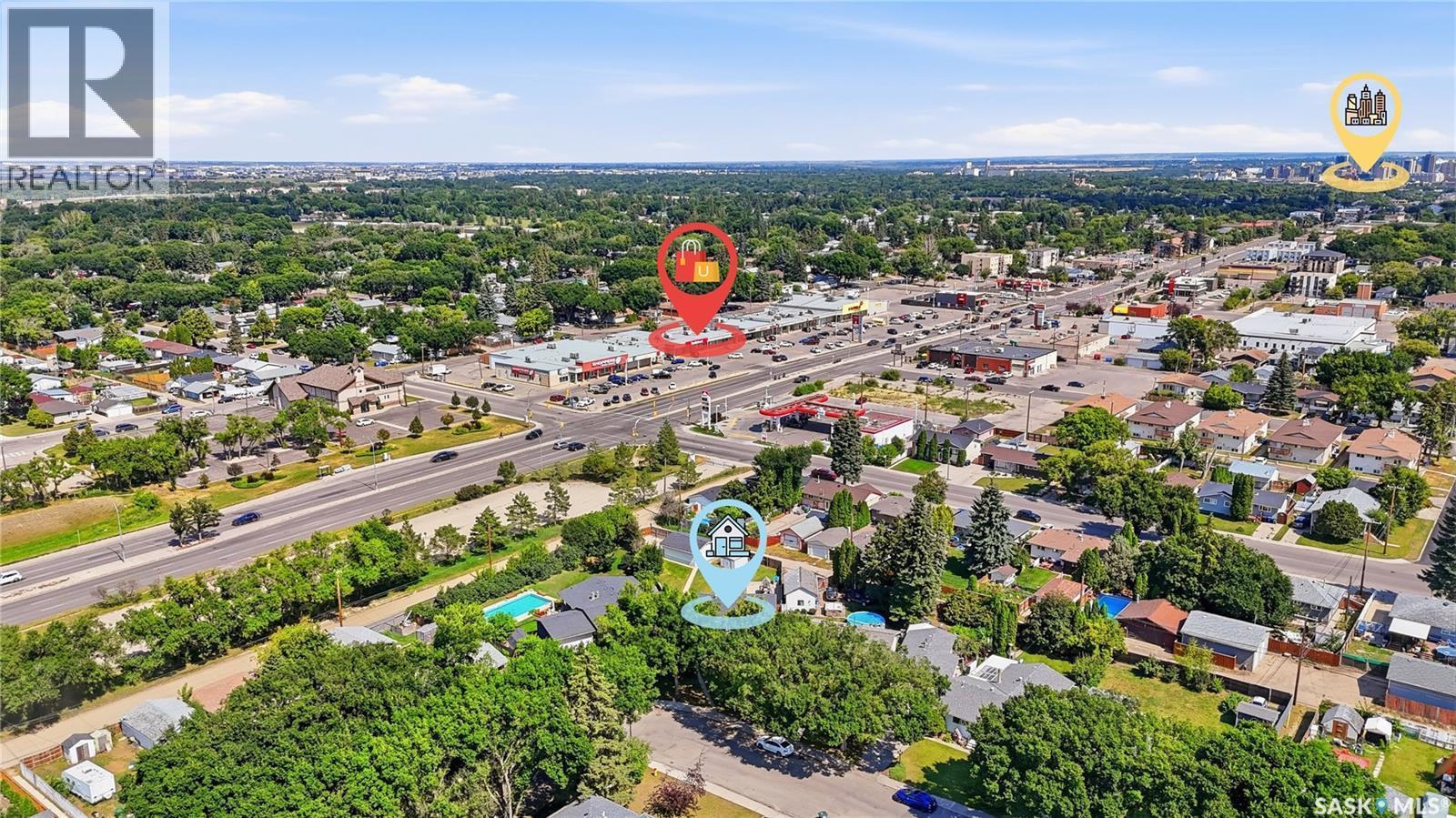 122 Montreal Avenue S, Saskatoon, SK - Outdoor With View