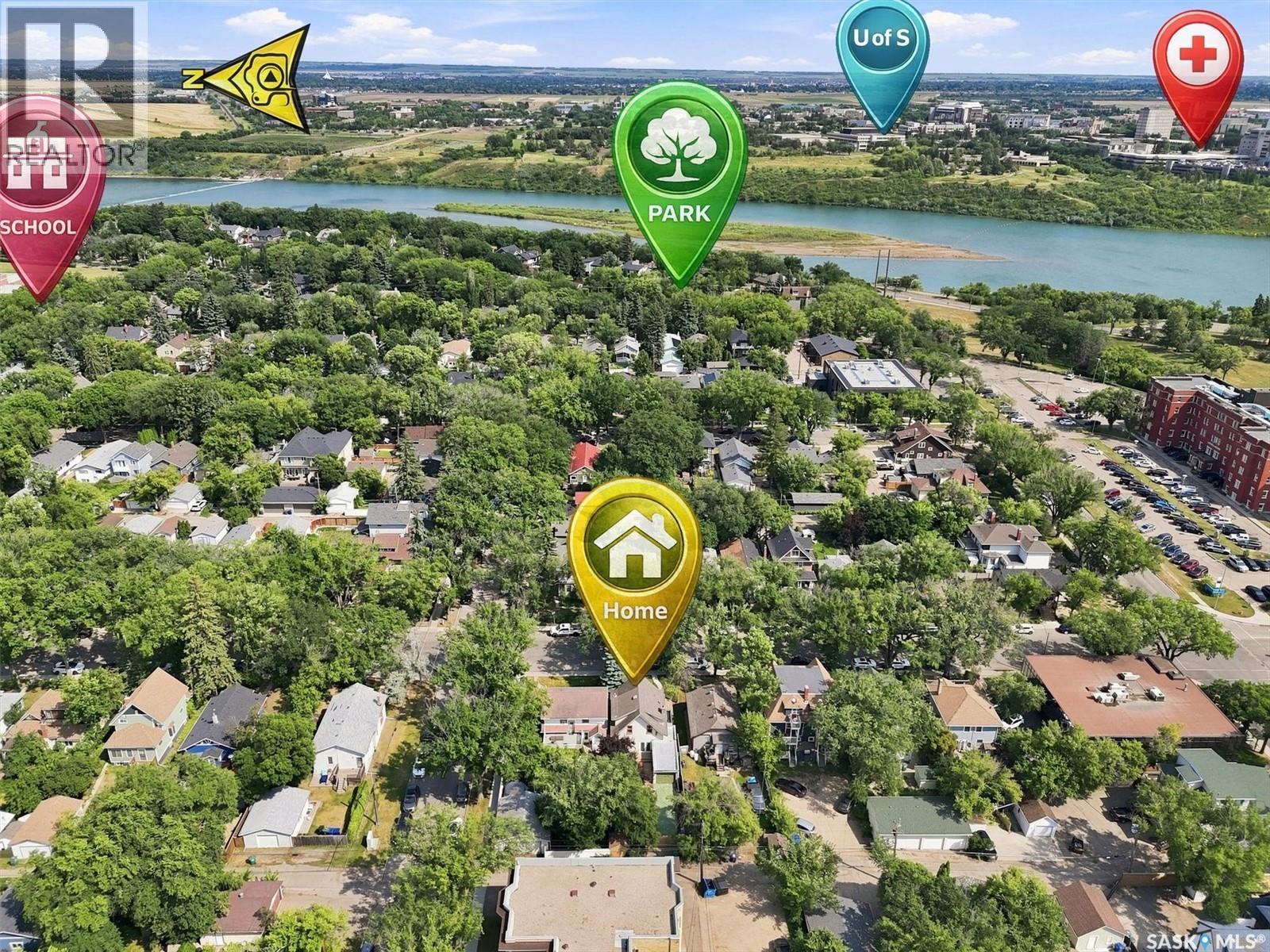 617 7Th Avenue N, Saskatoon, SK - Outdoor With View