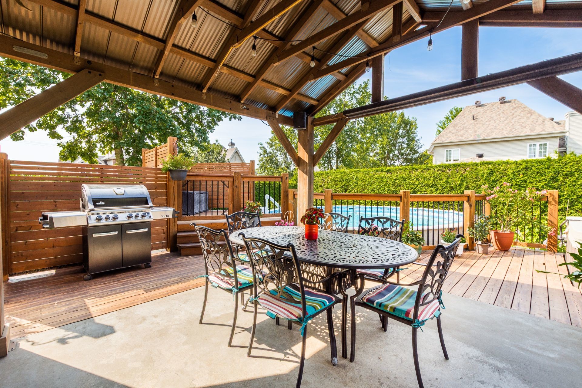 Cour - 1 Rue Dozois, Candiac, QC - Outdoor With Deck Patio Veranda With Exterior