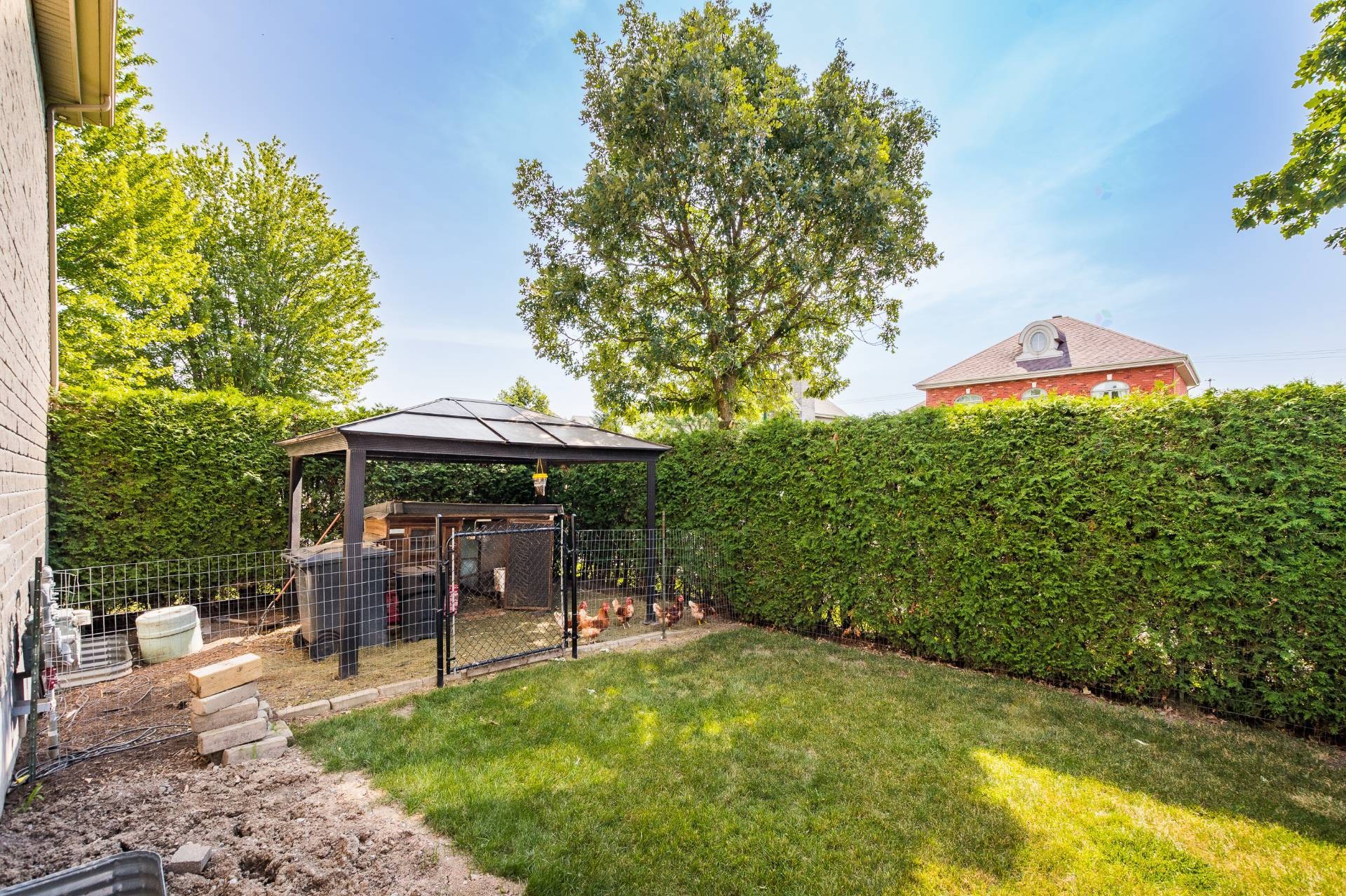 Cour - 1 Rue Dozois, Candiac, QC - Outdoor With Backyard
