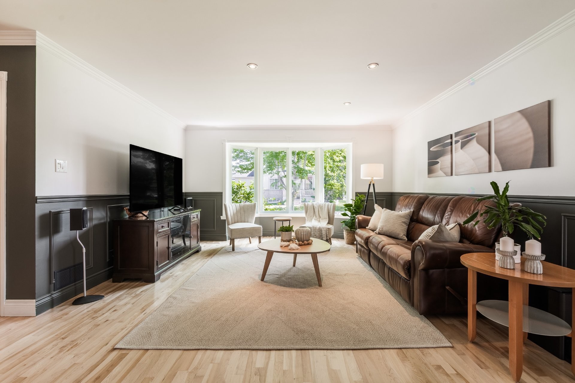 Salon - 1 Rue Dozois, Candiac, QC - Indoor Photo Showing Living Room