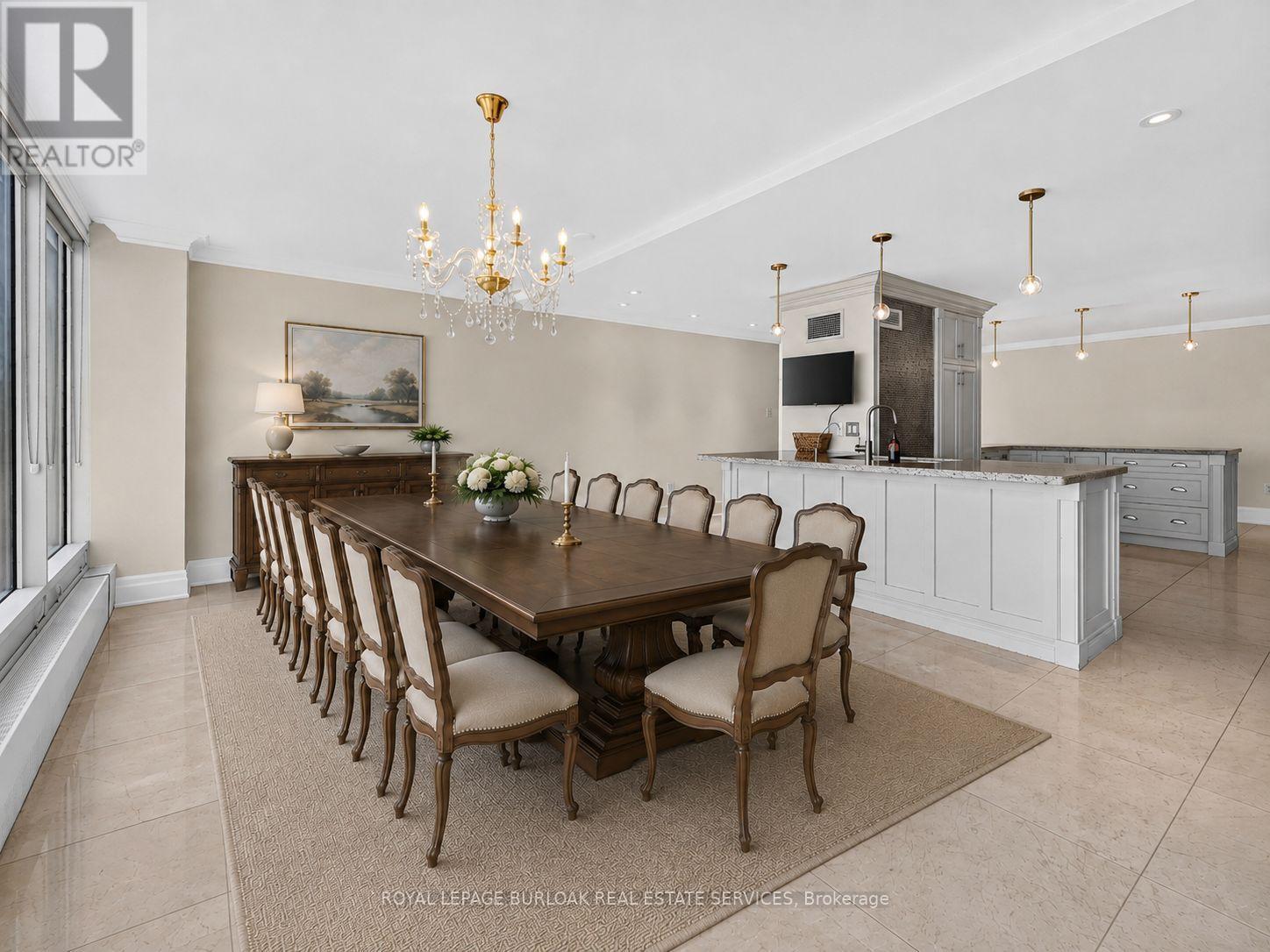 Dining Room - 2901 - 2045 Lake Shore Boulevard W, Toronto, ON - Indoor Photo Showing Dining Room