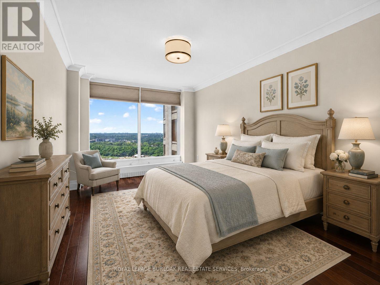 Third Bedroom - 2901 - 2045 Lake Shore Boulevard W, Toronto, ON - Indoor Photo Showing Bedroom
