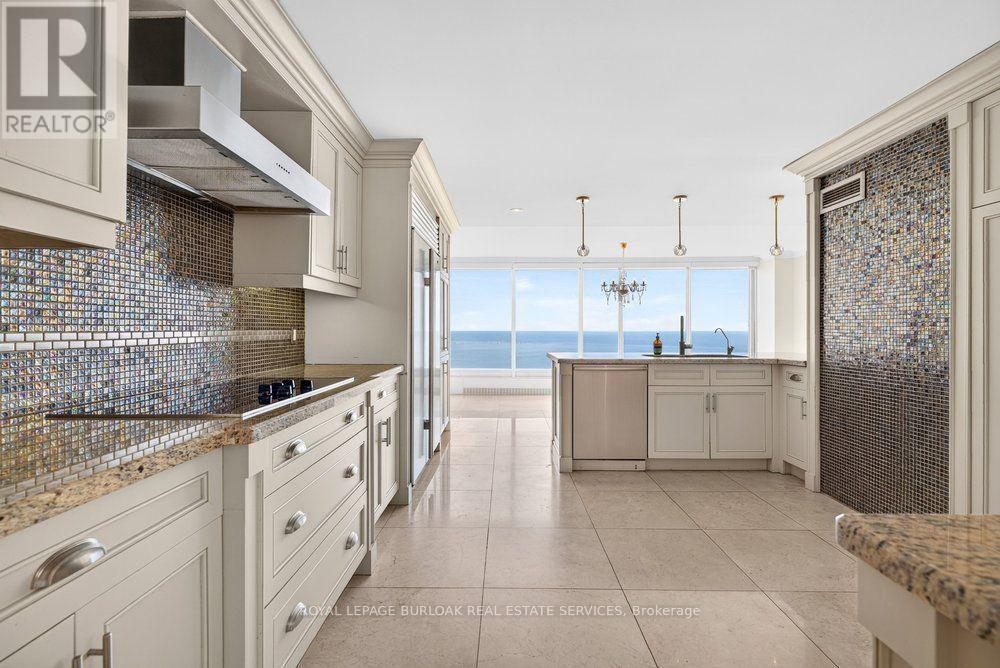 2901 - 2045 Lake Shore Boulevard W, Toronto, ON - Indoor Photo Showing Kitchen With Upgraded Kitchen