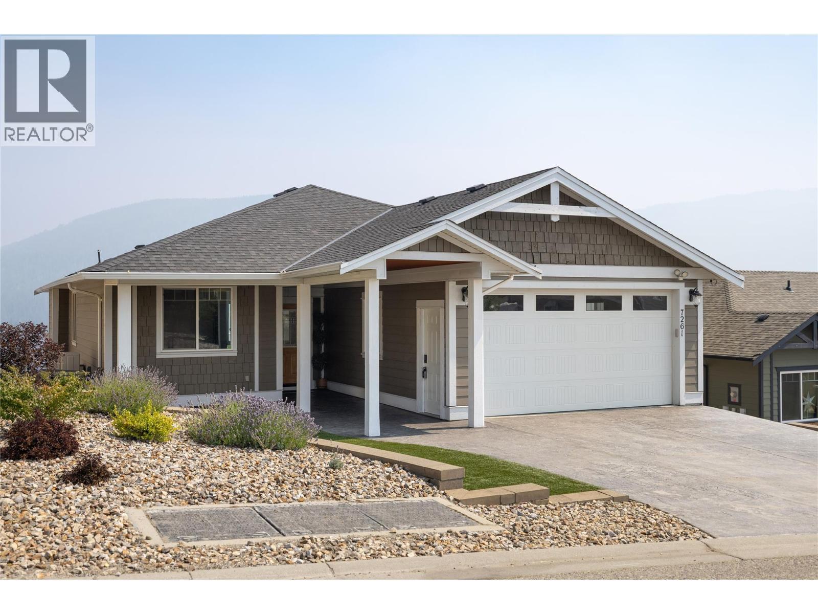 Finely manicured property - 7261 Silver Ridge Drive, Vernon, BC - Outdoor