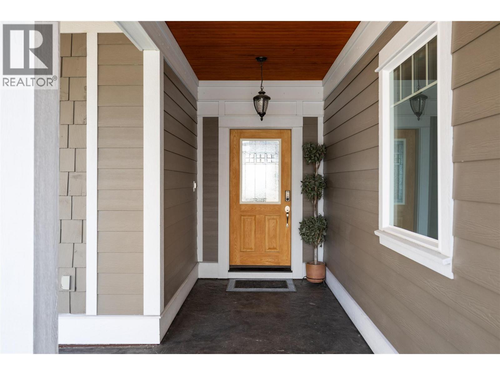 Craftsmanship everywhere upon Entry - 7261 Silver Ridge Drive, Vernon, BC - Outdoor With Exterior