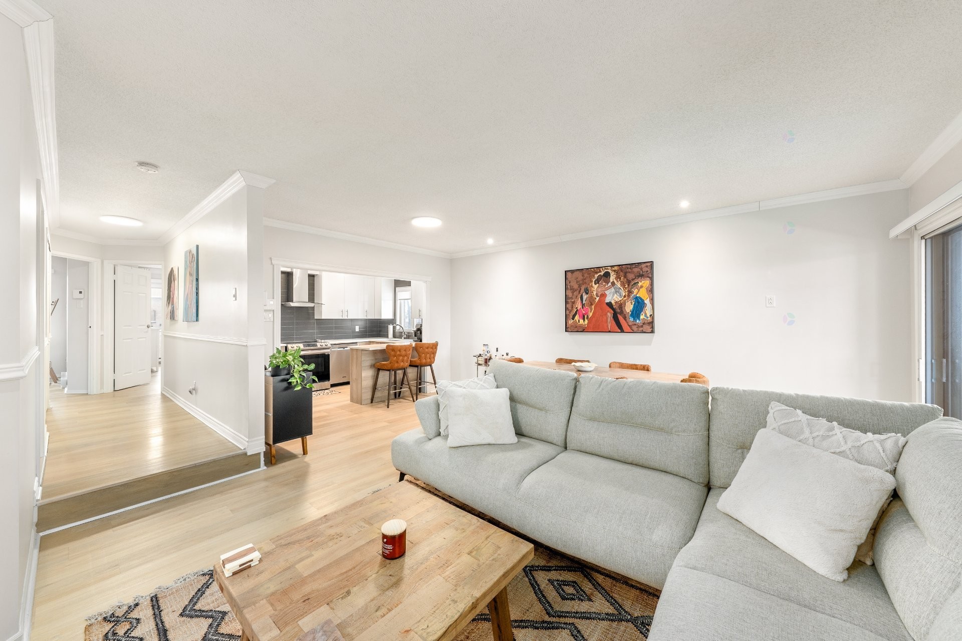 Living Room - 55-435 Boul. Dagenais E., Laval (Vimont), QC - Indoor Photo Showing Living Room
