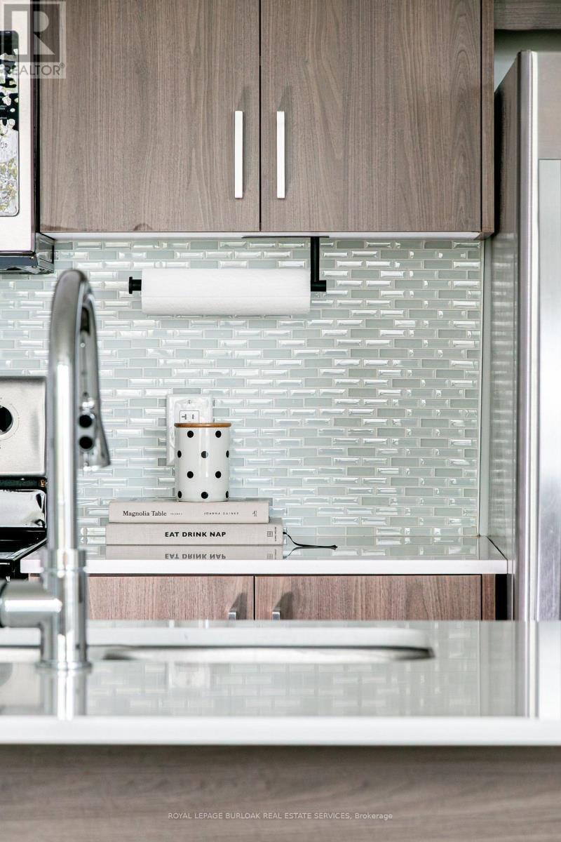 206 - 455 Charleton Avenue E, Hamilton, ON - Indoor Photo Showing Kitchen