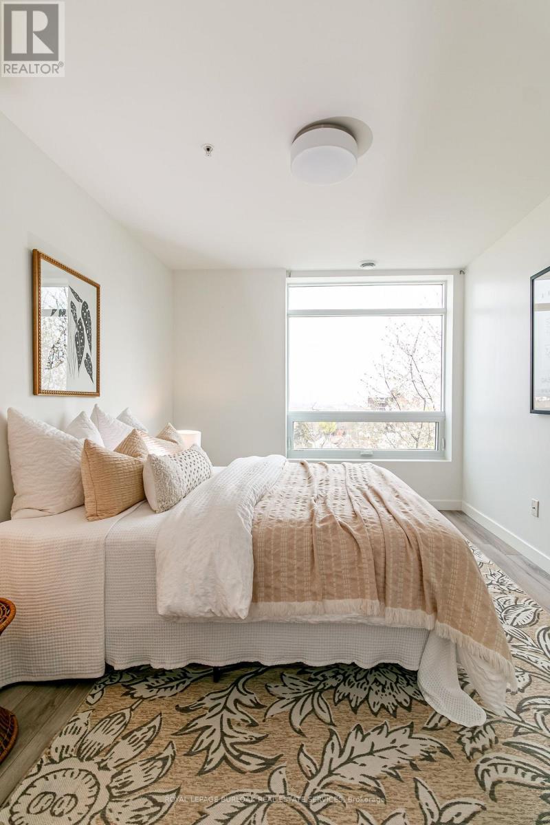 206 - 455 Charleton Avenue E, Hamilton, ON - Indoor Photo Showing Bedroom