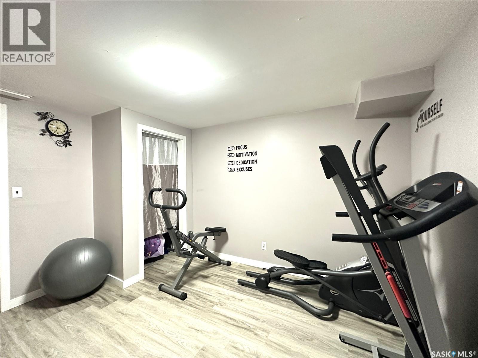 A&B 2818 7Th Street E, Saskatoon, SK - Indoor Photo Showing Gym Room