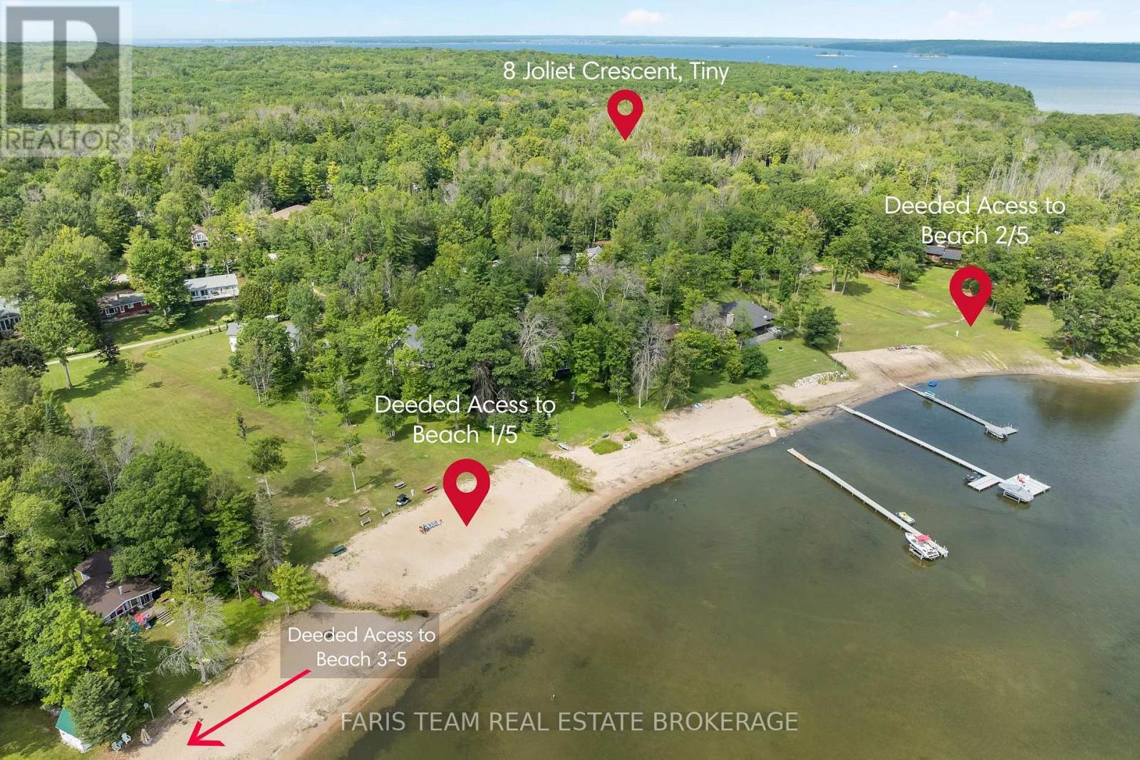 8 Joliet Crescent, Tiny, ON - Outdoor With Body Of Water With View