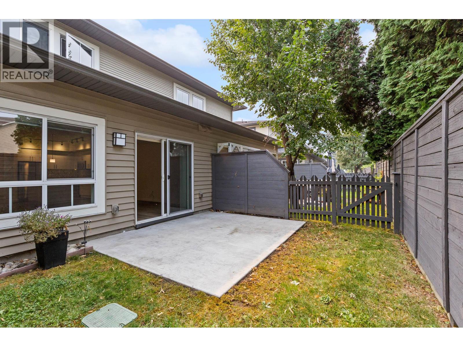 Fully fenced back yard space - 680 Old Meadows Road Unit# 74, Kelowna, BC - Outdoor