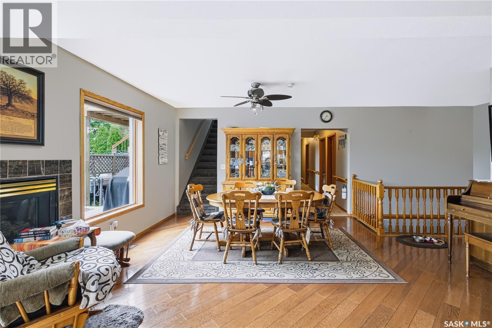 304 1St Street W, Milden, SK - Indoor With Fireplace