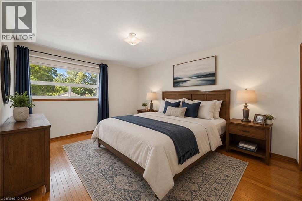 Virtually Staged - 44 Tom Street, Hamilton, ON - Indoor Photo Showing Bedroom
