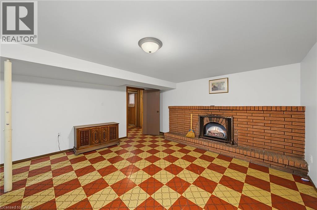 44 Tom Street, Hamilton, ON - Indoor With Fireplace