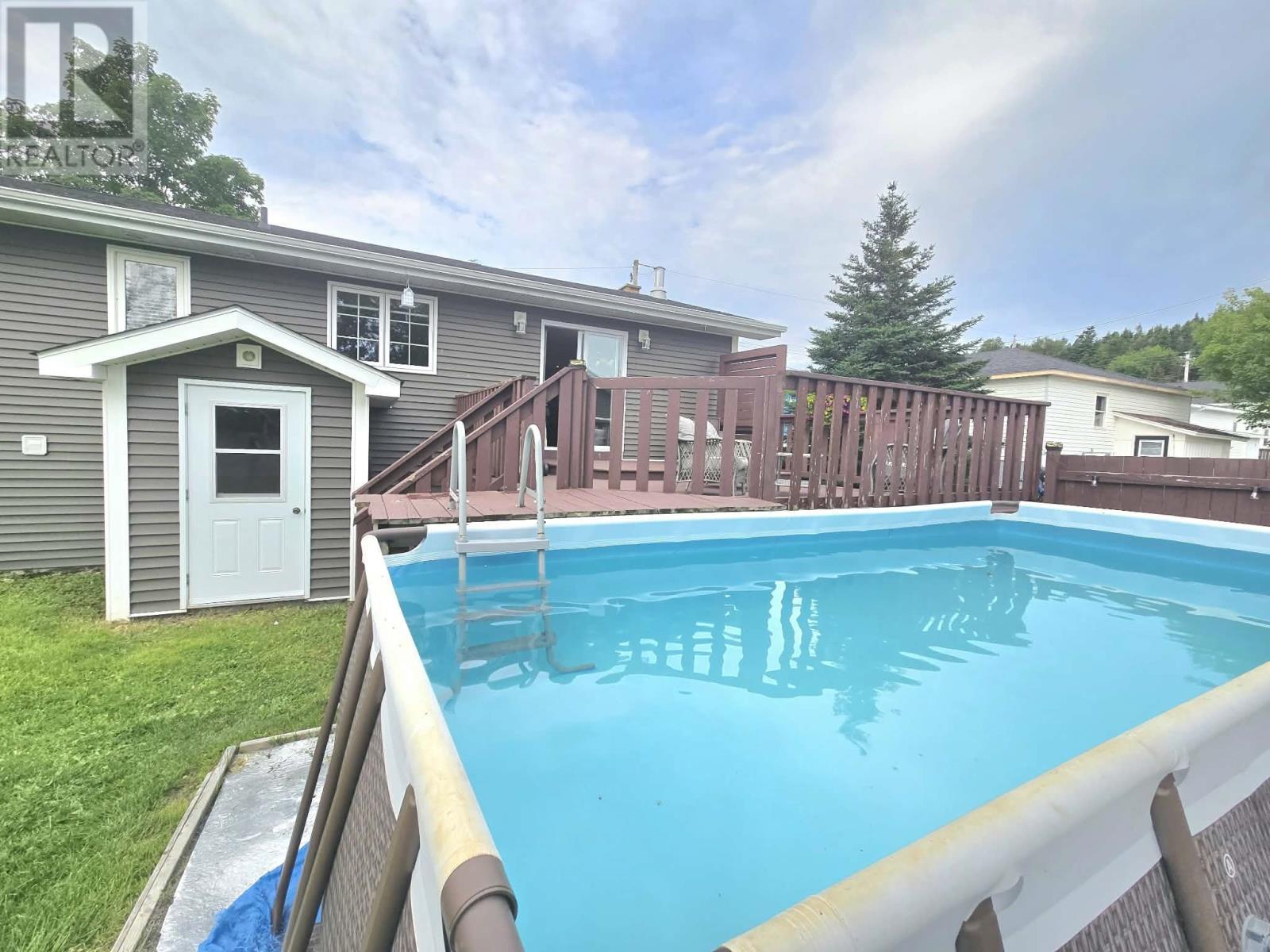 6 Jo-Am Street, Lewisporte, NL - Outdoor With Above Ground Pool