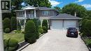 Stone facade with a prominent balcony and decorative railing - 35 Glen Park Court, Hamilton, ON  - Outdoor 