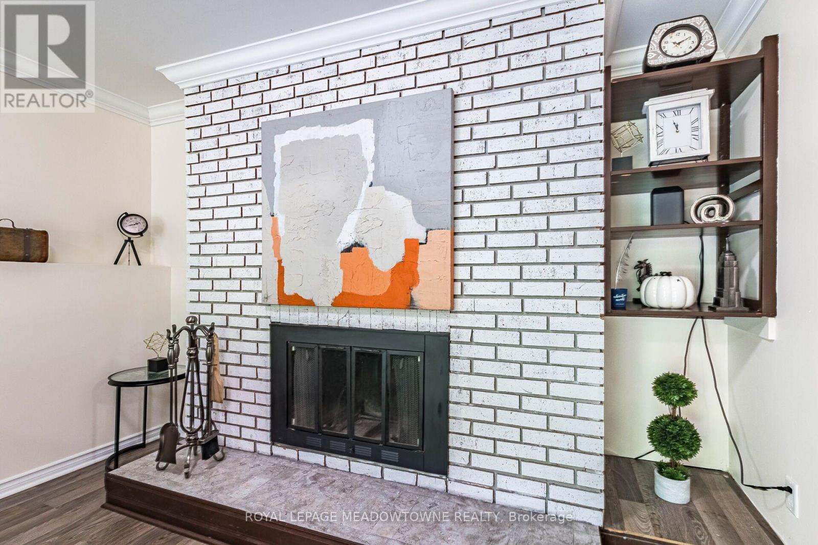 56 Sutter Avenue, Brampton, ON - Indoor With Fireplace