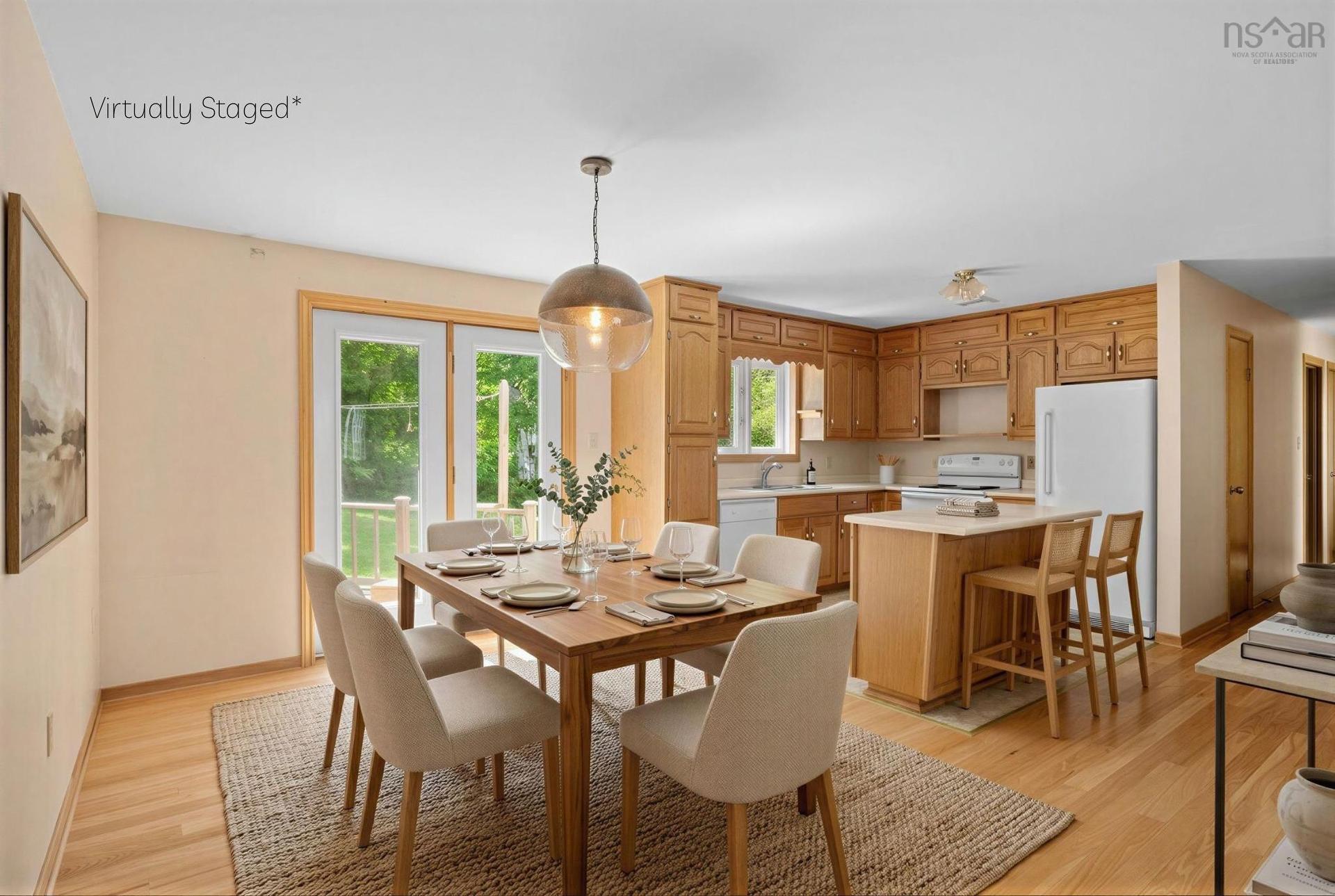 4145 Highway 329, Bayswater, NS - Indoor Photo Showing Dining Room