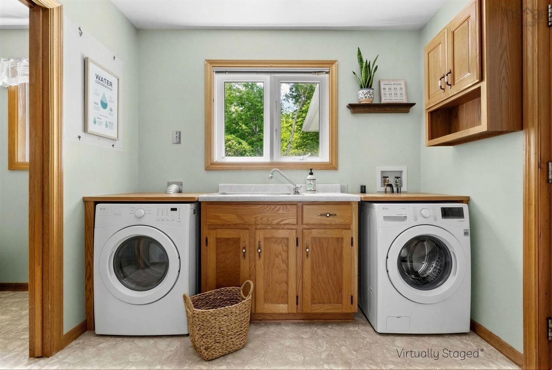 4145 Highway 329, Bayswater, NS - Indoor Photo Showing Laundry Room