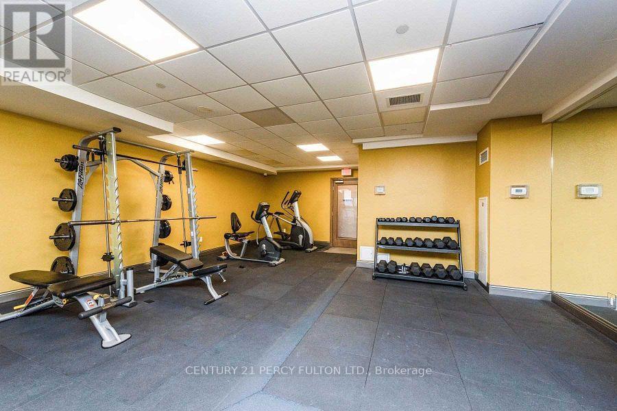 910 - 9560 Markham Road, Markham, ON - Indoor Photo Showing Gym Room