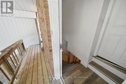 Side entrance to both units - 