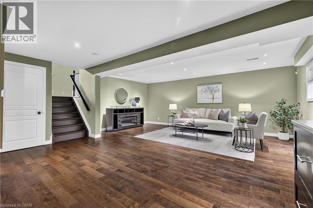 26 Welstead Drive, St. Catharines, ON - Indoor Photo Showing Living Room With Fireplace