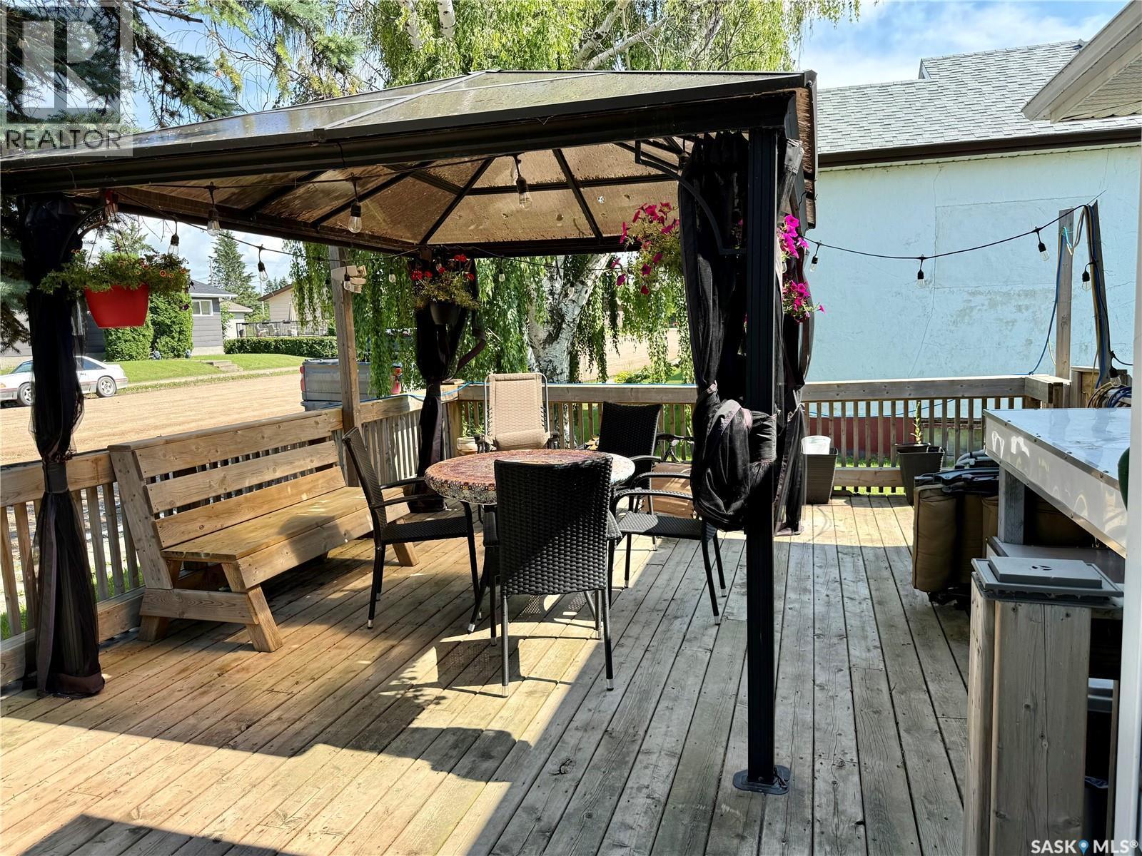315 3Rd Avenue W, Debden, SK - Outdoor With Deck Patio Veranda With Exterior
