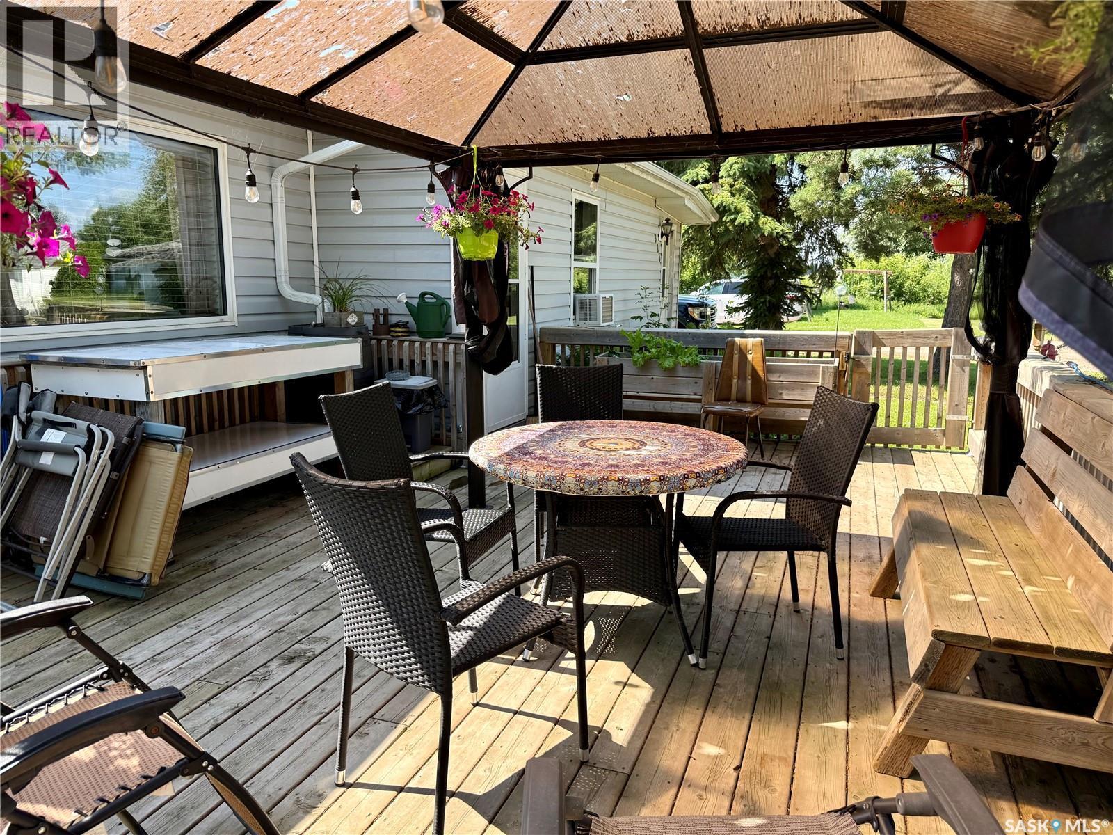315 3Rd Avenue W, Debden, SK - Outdoor With Deck Patio Veranda With Exterior