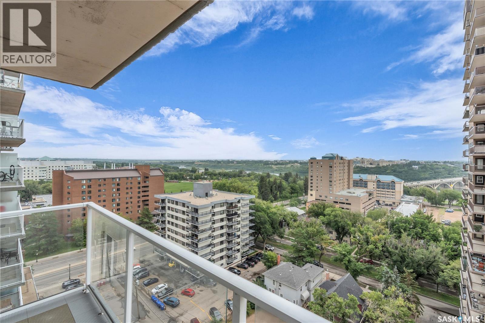 1606 320 5Th Avenue N, Saskatoon, SK - Outdoor With Balcony With View