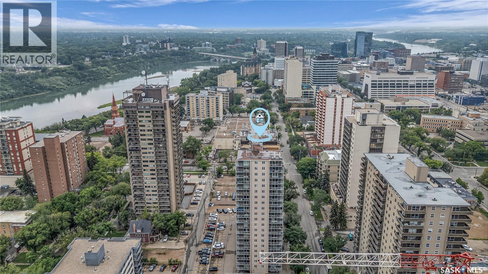 1606 320 5Th Avenue N, Saskatoon, SK - Outdoor With View