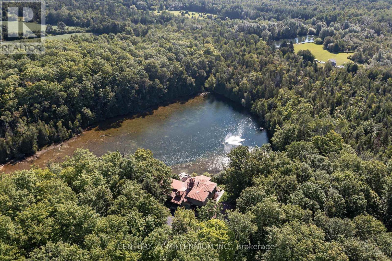 Approx 2 Acre Pond - 9135 Sideroad 24 Side Road, Erin, ON - Outdoor With View