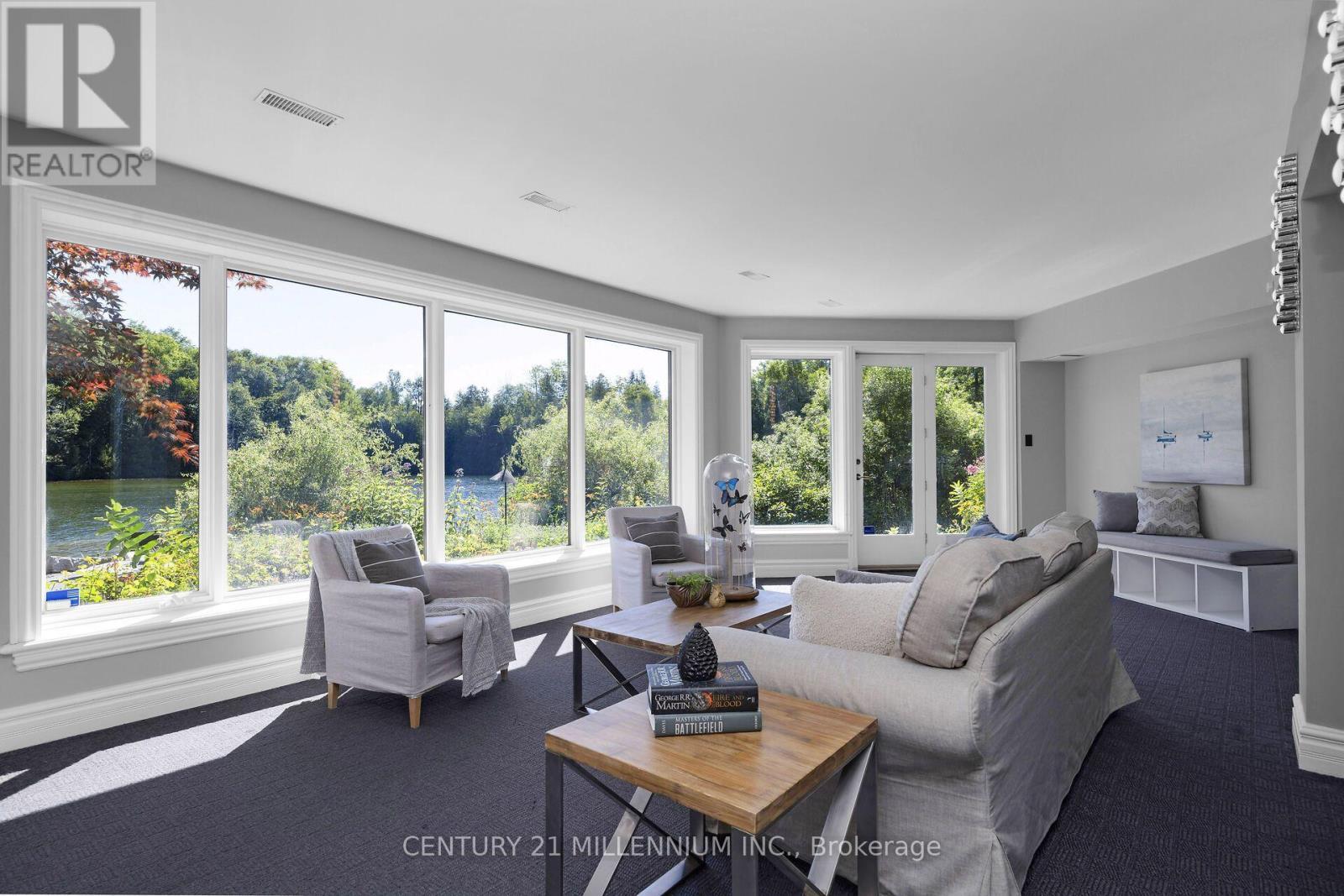 Lower Level Rec Room - 9135 Sideroad 24 Side Road, Erin, ON - Indoor Photo Showing Living Room