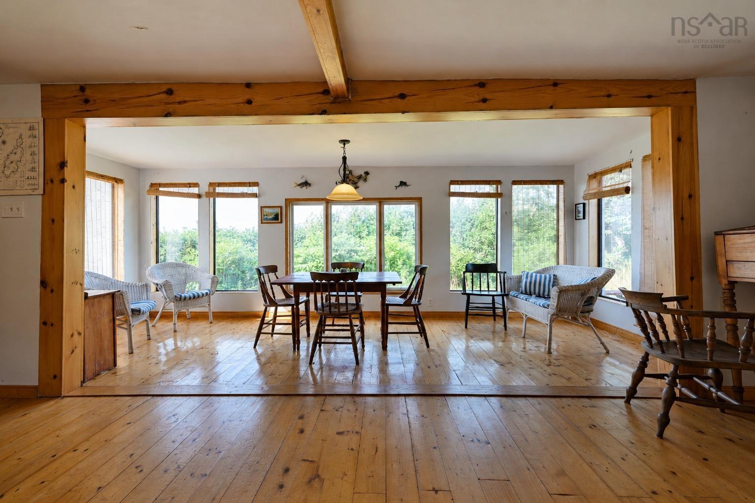 1251 White Point Rd, Smelt Brook, NS - Indoor Photo Showing Dining Room