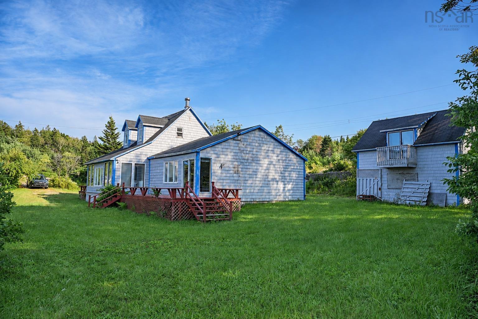 1251 White Point Rd, Smelt Brook, NS - Outdoor With Deck Patio Veranda