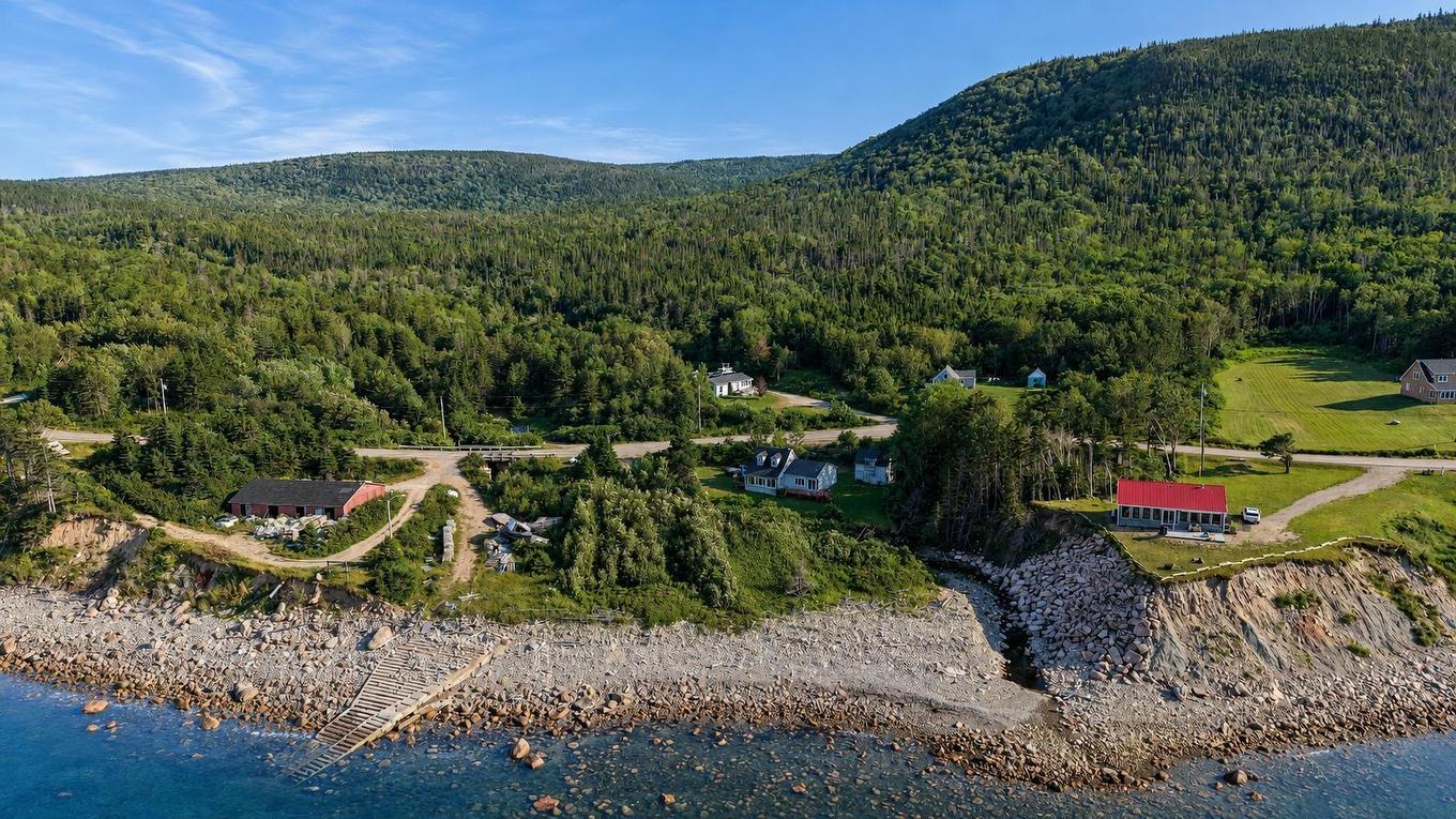 1251 White Point Rd, Smelt Brook, NS - Outdoor With Body Of Water With View