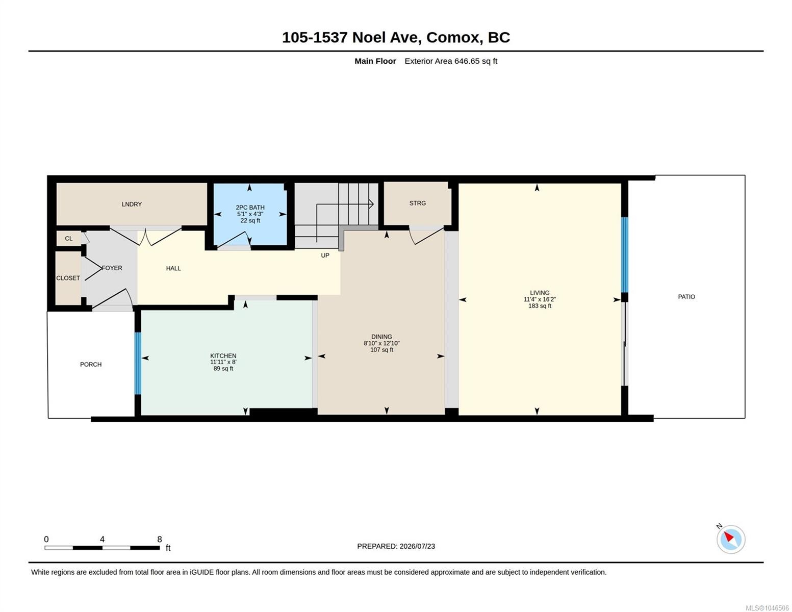 #105-1537 Noel Ave, Comox, BC