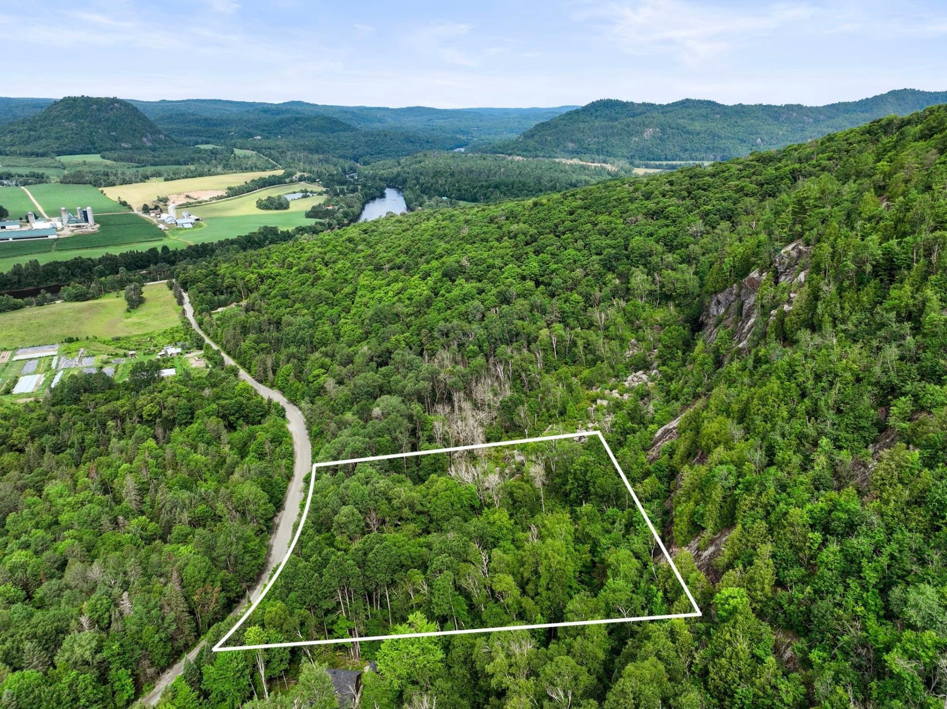Vue - Mtée Fortier, Mont-Tremblant, QC
