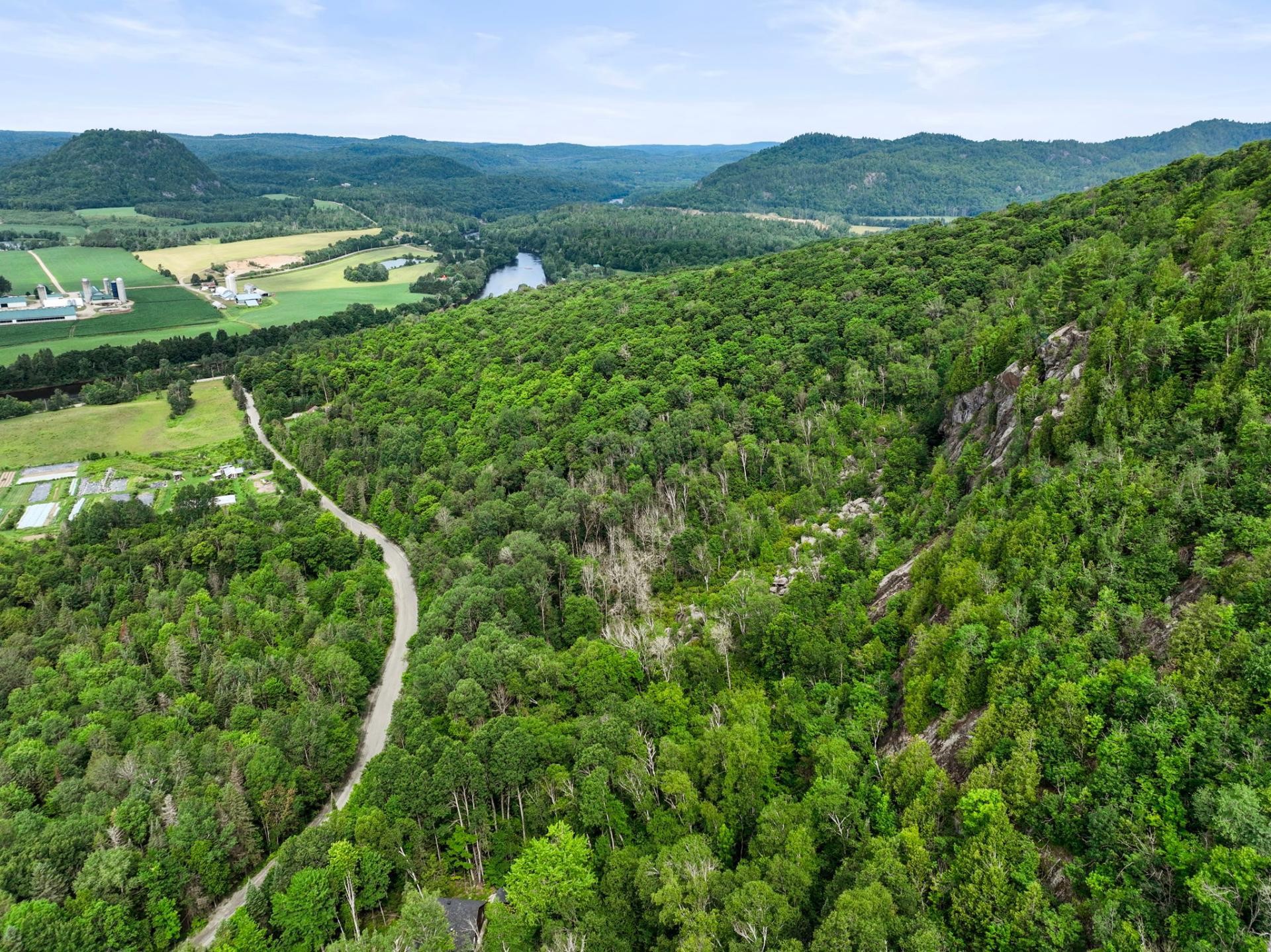 Vue - Mtée Fortier, Mont-Tremblant, QC